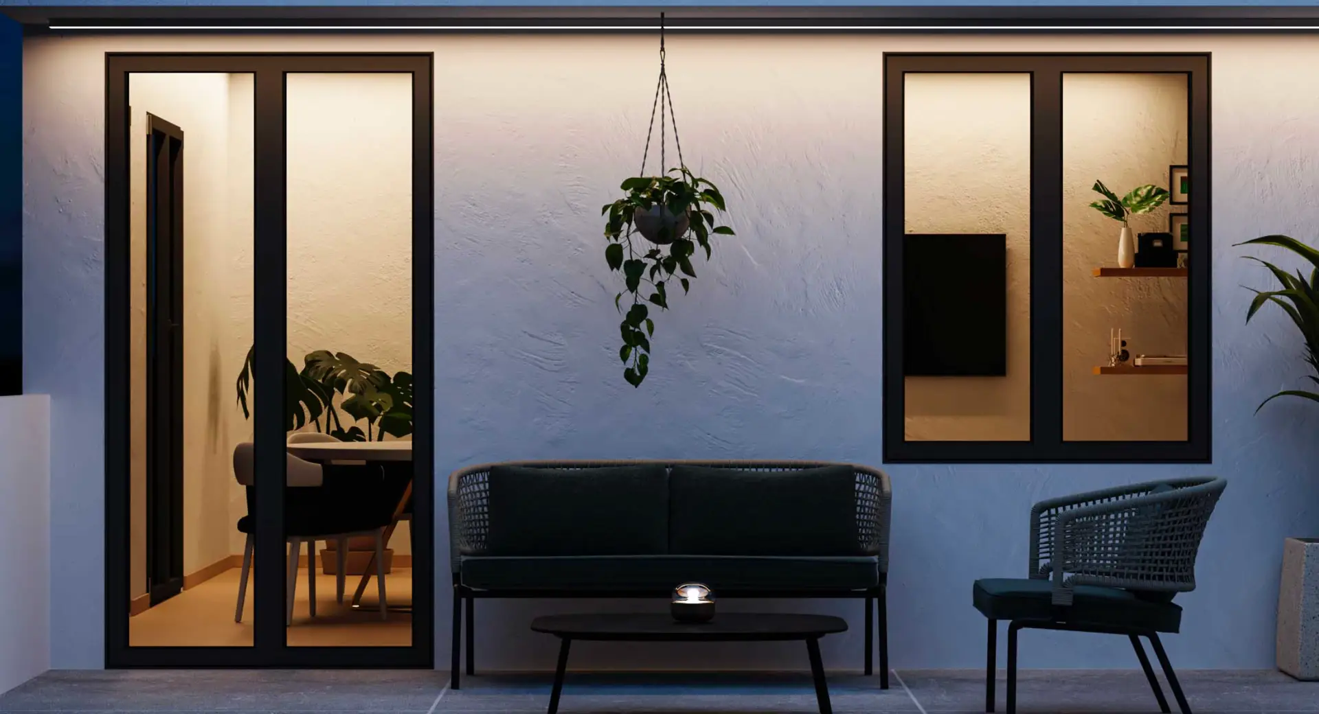 Aluplus C30 Ventana Aluminio